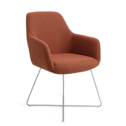 Online Jesper Home Eetkamerstoel Hiroo Cross Steel