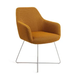 Online Jesper Home Eetkamerstoel Hiroo Cross Steel