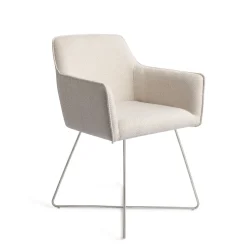 Outlet Jesper Home Eetkamerstoel Hofu Cross Steel