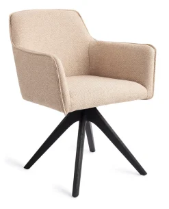 Outlet Jesper Home Eetkamerstoel Hofu Revolve Oak Black