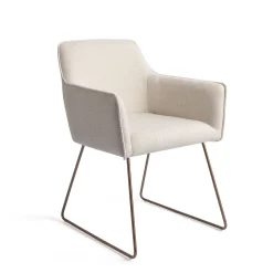 New Jesper Home Eetkamerstoel Hofu Slide Rose Gold