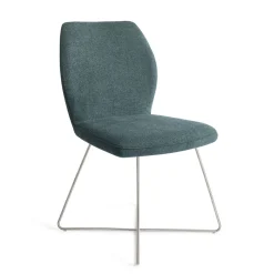 Clearance Jesper Home Eetkamerstoel Ikata Cross Steel