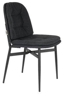 Clearance Dutchbone Eetkamerstoel Jade Donkerblauw