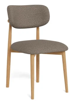 Best Bendt Eetkamerstoel Jamesa Bouclé en eikenhout