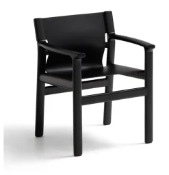 Clearance Kave Home Eetkamerstoel Jan Leder en essenhout