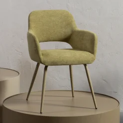 Online WOOOD Eetkamerstoel Jenny Geweven