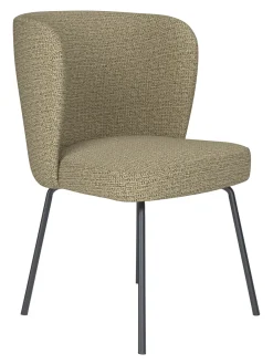 Outlet ZILT Eetkamerstoel Joshalyn Geweven stof