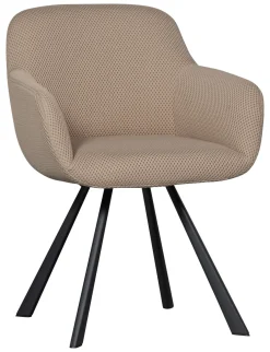 Outlet WOOOD Eetkamerstoel Juno Mesh Naturel