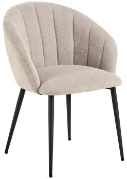 Bendt Eetkamerstoel Karoline Geweven stof