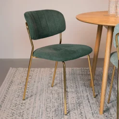 Discount ZILT Eetkamerstoel Kolten Goud