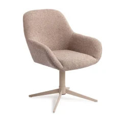 Discount Jesper Home Eetkamerstoel Kushi Quad Beige