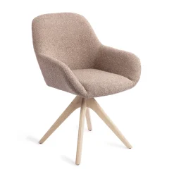 Sale Jesper Home Eetkamerstoel Kushi Revolve Oak Bleach