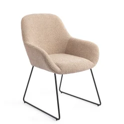 Discount Jesper Home Eetkamerstoel Kushi Slide Black