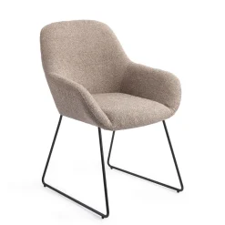 Discount Jesper Home Eetkamerstoel Kushi Slide Black