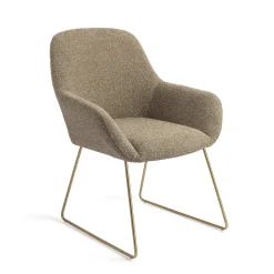 Discount Jesper Home Eetkamerstoel Kushi Slide Gold