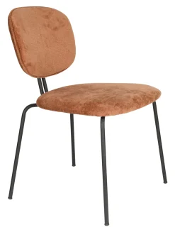 Outlet ZILT Eetkamerstoel Latisha Chenille