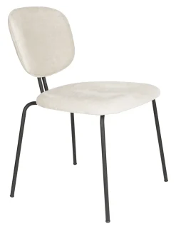 Outlet ZILT Eetkamerstoel Latisha Chenille