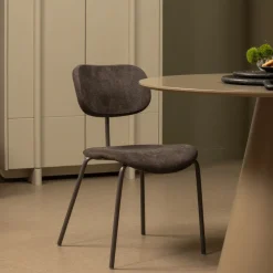 New WOOOD Eetkamerstoel Link Chenille