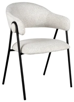 Clearance LABEL51 Eetkamerstoel Lowen Bouclé
