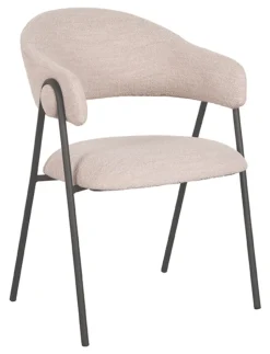Clearance LABEL51 Eetkamerstoel Lowen Bouclé