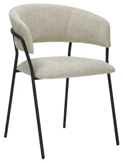 LABEL51 Eetkamerstoel Luuk Elite stof