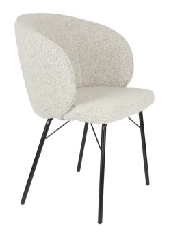ZILT Eetkamerstoel Lysandra Bouclé