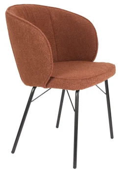 ZILT Eetkamerstoel Lysandra Bouclé