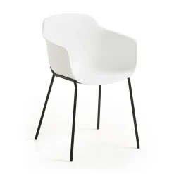 Discount Kave Home Eetkamerstoel Maruto Wit