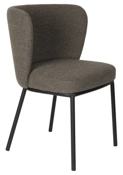 Hot ZILT Eetkamerstoel Mattie Bouclé