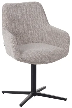 Clearance LABEL51 Eetkamerstoel Mira Bouclé, kleur Naturel