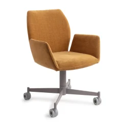 New Jesper Home Eetkamerstoel Misaki Caster Grey