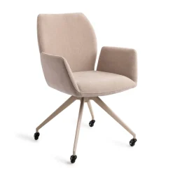 Clearance Jesper Home Eetkamerstoel Misaki Glide Beige