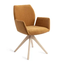 Hot Jesper Home Eetkamerstoel Misaki Revolve Oak Bleach