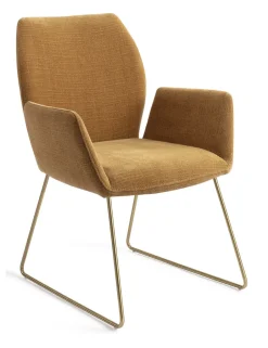 Jesper Home Eetkamerstoel Misaki Slide Gold