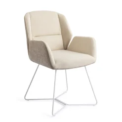 Discount Jesper Home Eetkamerstoel Myoko Beehive White