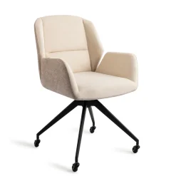 New Jesper Home Eetkamerstoel Myoko Glide Black