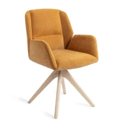 Hot Jesper Home Eetkamerstoel Myoko Revolve Oak Bleach