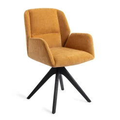 New Jesper Home Eetkamerstoel Myoko Revolve Oak Black