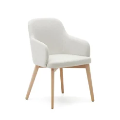 Best Kave Home Eetkamerstoel Nelida Naturel poot