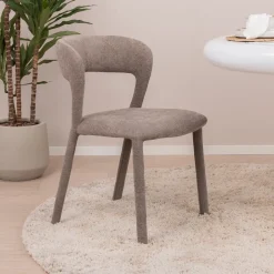 New WOOOD Eetkamerstoel Noble Geweven stof