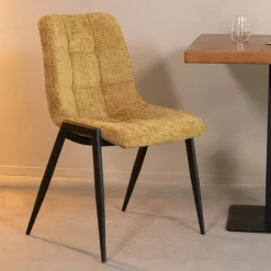 New LABEL51 Eetkamerstoel Noor Elite stof