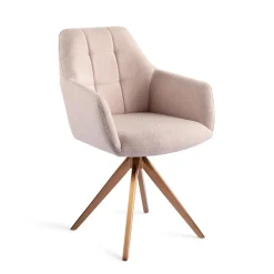 Sale Jesper Home Eetkamerstoel Noto Turn Rose Gold, Draaibaar