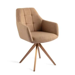 Sale Jesper Home Eetkamerstoel Noto Turn Rose Gold, Draaibaar