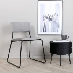 Sale Nohr Eetkamerstoel Octavius Velvet Grijs