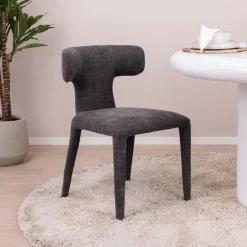 New WOOOD Eetkamerstoel Permit Geweven