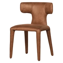 Discount WOOOD Eetkamerstoel Permit Lederlook