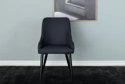 Hot Nohr Eetkamerstoel Quennel Zwart onderstel