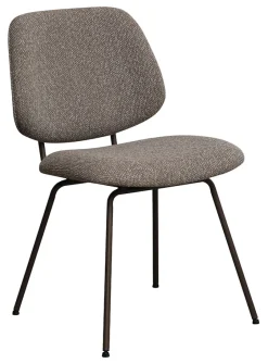 Outlet LABEL51 Eetkamerstoel Ravenna Bouclé