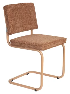 New Zuiver Eetkamerstoel Ridge Soft, Bouclé