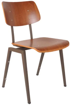 New LABEL51 Eetkamerstoel Schoolstoel Hout